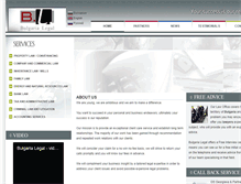 Tablet Screenshot of bulgaria-legal.com